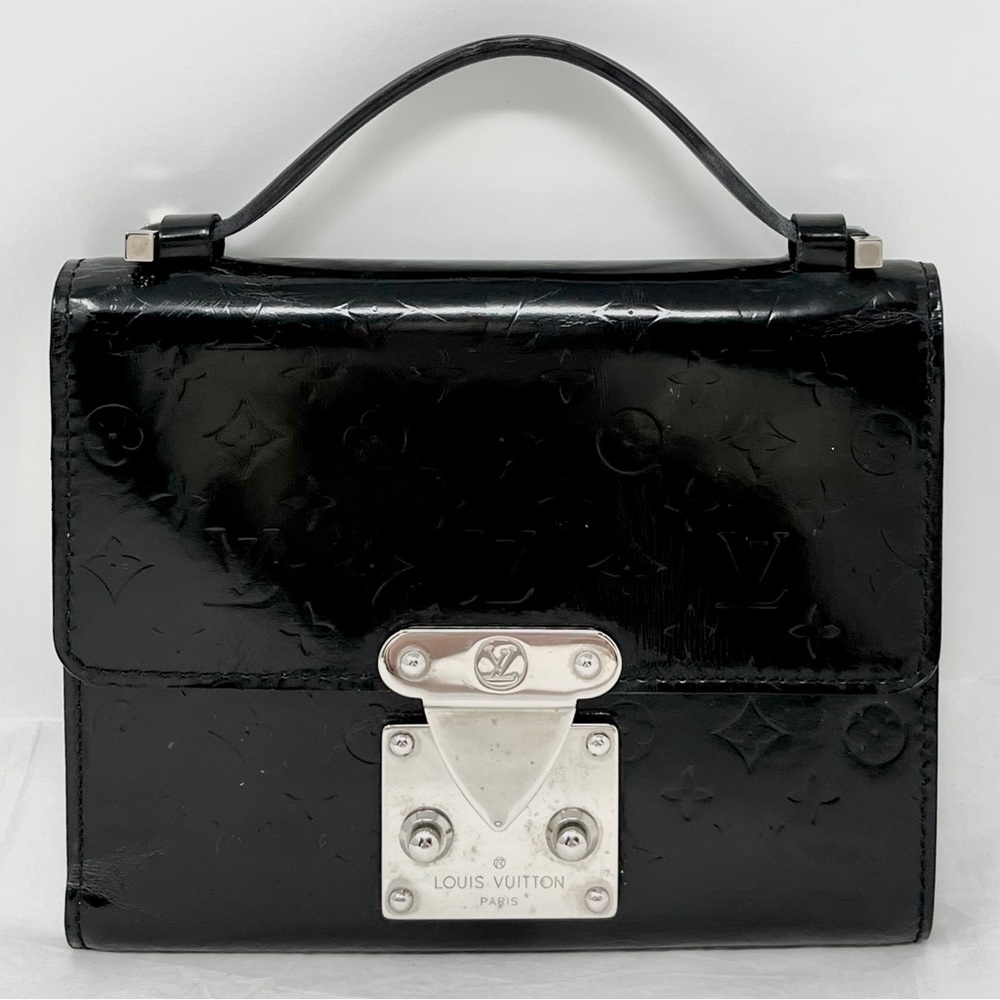 *SOLD* LOUIS VUITTON Limited Edition
Monogram Black Glace Anouchka PM Mini - Picture 2 of 13